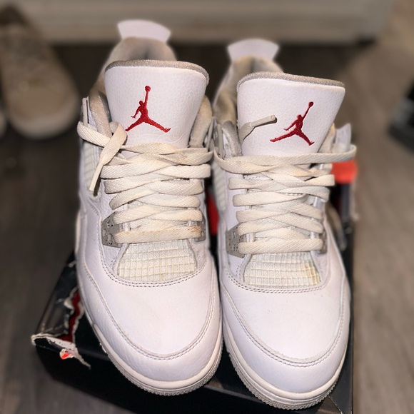 Air Jordan 4 Retro GS- Oreo 'White' - Picture 5 of 6